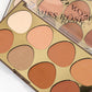 MISS ROSE Contour Palette - 3D 8-Color Professional Contouring Kit - MAT Beauty