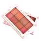 Miss Rose Blush Palette - 8-Color Gold Brick Blush for Radiant Cheeks - MAT Beauty