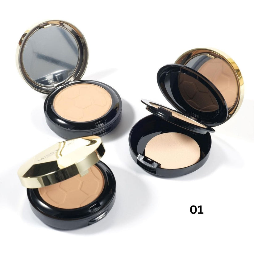 Miss Rose Double Compact Powder for Lucky Football Girls - MAT Beauty