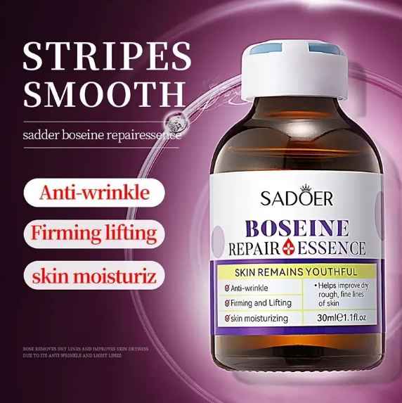 SADOER Boseine Anti-Wrinkle Face Serum 30ml - Firming, Lifting Moisturizer for Women and Girls - MAT Beauty