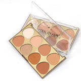 MISS ROSE Contour Palette - 3D 8-Color Professional Contouring Kit - MAT Beauty