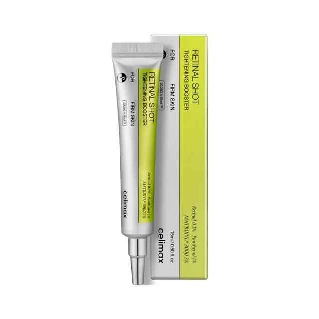 CELIMAX Vita A Retinal Shot Tightening Booster 15ml – Advanced Anti-Aging & Firming Serum | Retinol + Vitamin A Booster | Korean Skincare for Wrinkle Reduction & Skin Elasticity