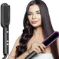 Straight Comb Hair Straightener – Fast Heating, Temperature Control, Anti-Scald
