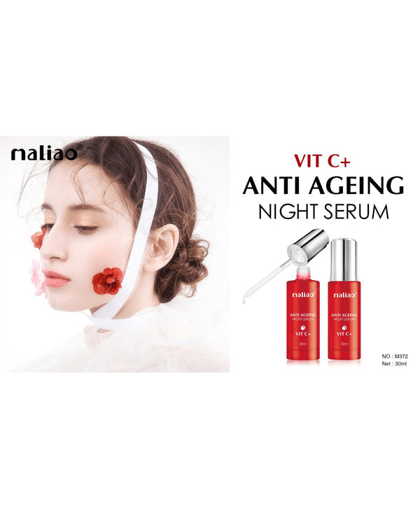 Maliao Anti Ageing Night Serum with VIT C+ 30ml - MAT Beauty