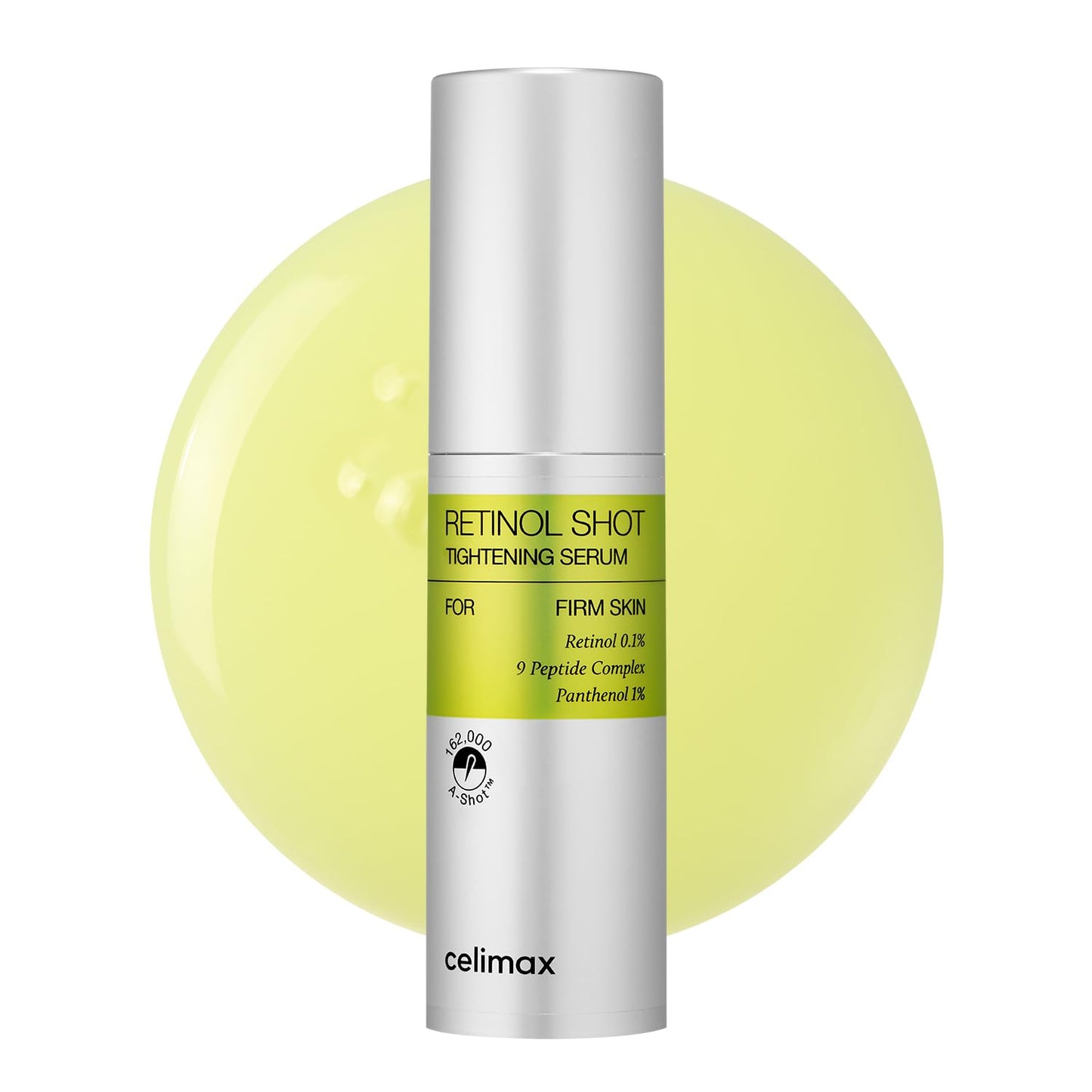 Celimax Retinol Tightening Serum | Anti-Aging Formula with Pure Vitamin A Retinol, Peptide, Pore Minimizer for Firmer Skin, Reduces Wrinkles & Fine Lines, 30ml