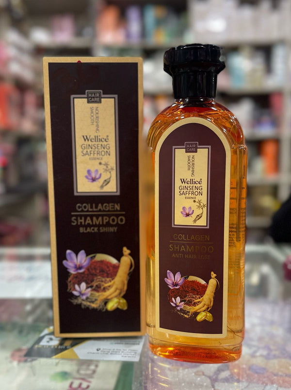 Wellice Ginseng Collagen Shampoo for Soothing & Nourishing Hair Care - MAT Beauty