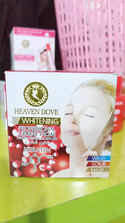 Heaven Dove Facial Cream Keratin Jar 300 for Radiant Skin - MAT Beauty