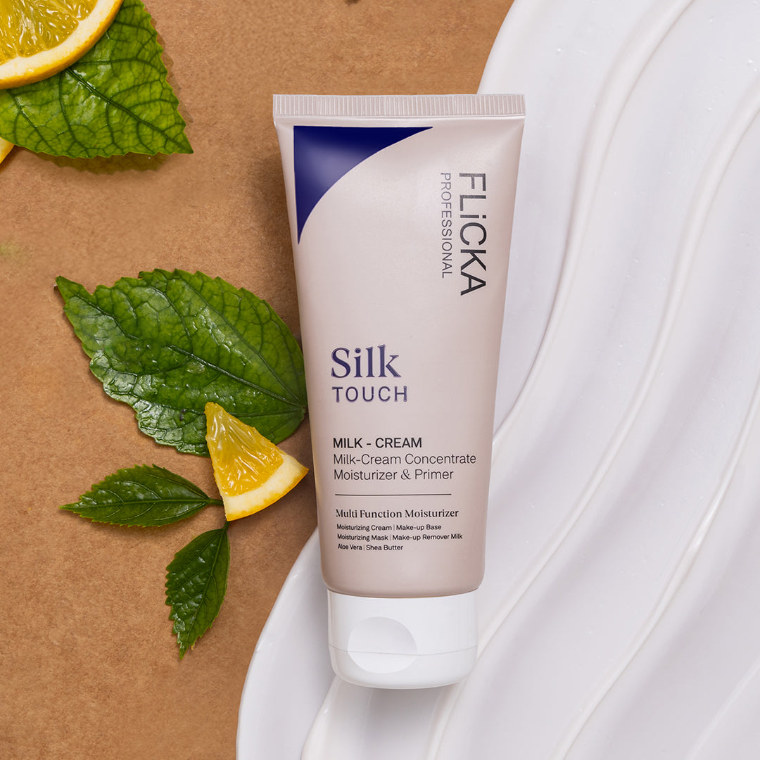 FLiCKA Silk Touch Moisturizer - 100% ORIGINAL Milk-Cream with Aloe Vera & Shea Butter for Perfect Skin