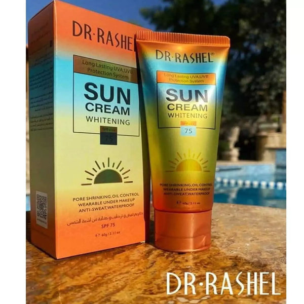 Dr Rashel Sun Cream SPF 75 Whitening Protection for Radiant Skin - MAT Beauty