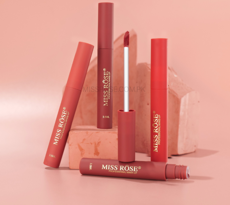 Miss Rose Hydramatte Lip Gloss - Long-lasting Hydration and Vibrant Color - MAT Beauty