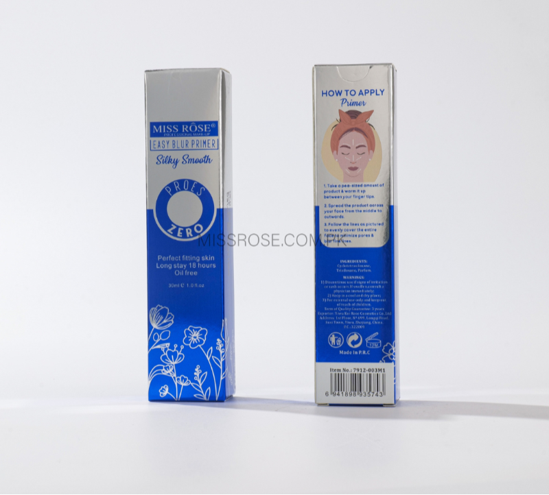 Miss Rose Pores Blur Primer for Flawless Skin Finish - MAT Beauty