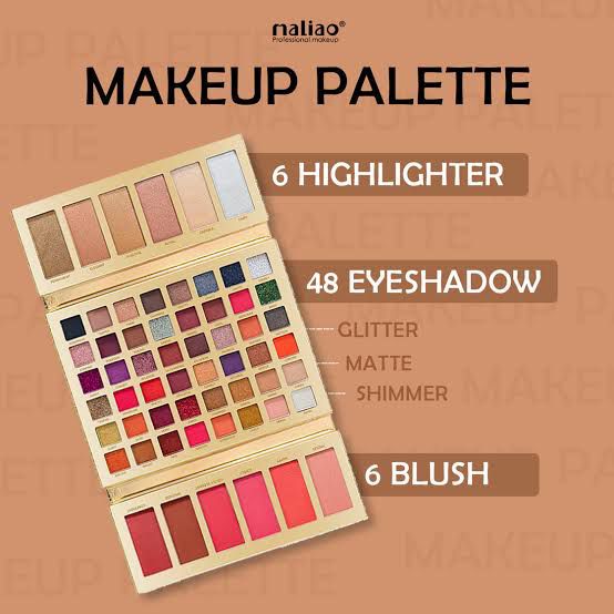 MALIAO 48 Colors Eyeshadow Palette for Vibrant Makeup Looks - MAT Beauty