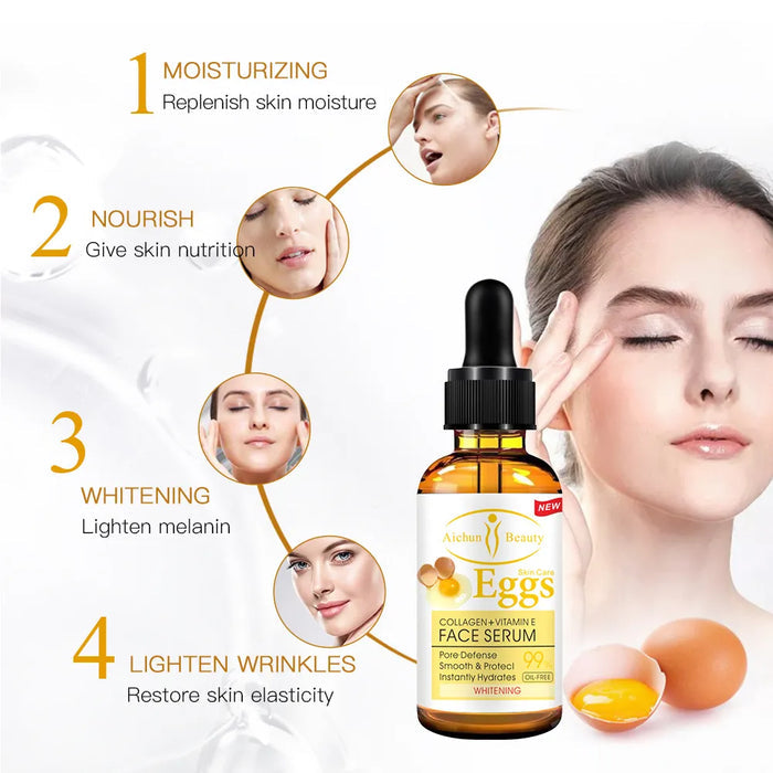 Aichun Beauty Vitamin E Anti-Wrinkle Egg Extract 30ml - MAT Beauty