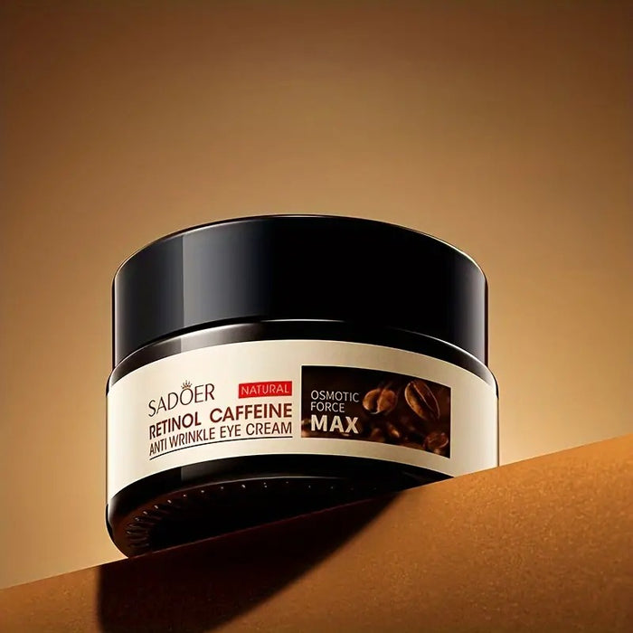 Sadoer Retinol Eye Cream - Anti-Wrinkle Caffeine Eye Cream for Girls & Women, 20g - MAT Beauty