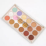 Miss Rose Concealer Palette - 18 Color Flawless Contouring and Coverage Solution - MAT Beauty