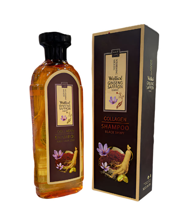 Wellice Ginseng Collagen Shampoo for Soothing & Nourishing Hair Care - MAT Beauty