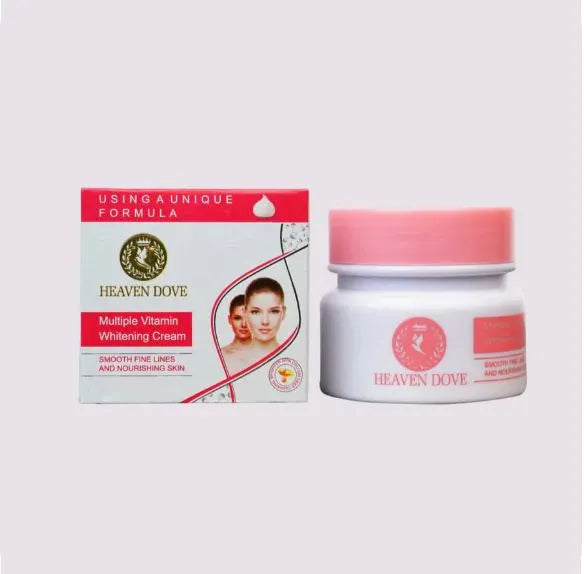 Heaven Dove Glowing Cream 180g - Multiple Vitamin Formula for Radiant Skin - MAT Beauty