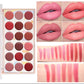 Miss Rose 18 Color Lipstick Set for Vibrant, Long-Lasting Color - MAT Beauty