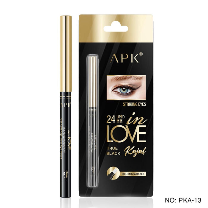 APK In Love True Black Kajal Eyeliner Pencil PKA-13 - MAT Beauty