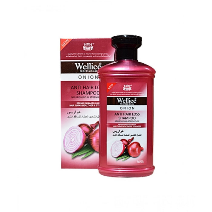 Wellice Professional Onion Hair Loss Shampoo for Thicker, Healthier Hair - MAT Beauty