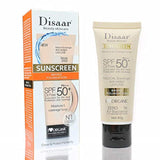 Disaar SPF 50 Tinted Sunscreen – Natural Sun Protection, Whitening Moisturizing Organic Foundation for All Skin Types - MAT Beauty
