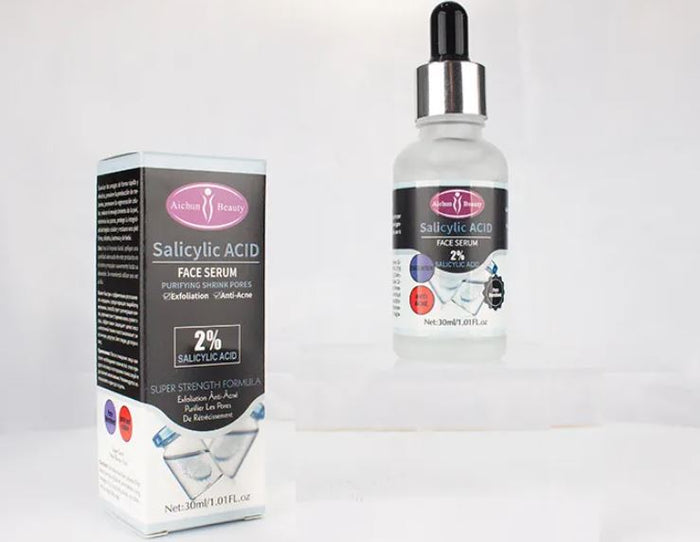 AICHUN BEAUTY Salicylic Acid Face Serum for Purifying, Shrink Pores, Exfoliation, Anti-Acne Skin Care 30ml - MAT Beauty