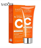 SADOER Vitamin C Facial Cleanser 100g - 5X Whitening and Brightening Formula - MAT Beauty
