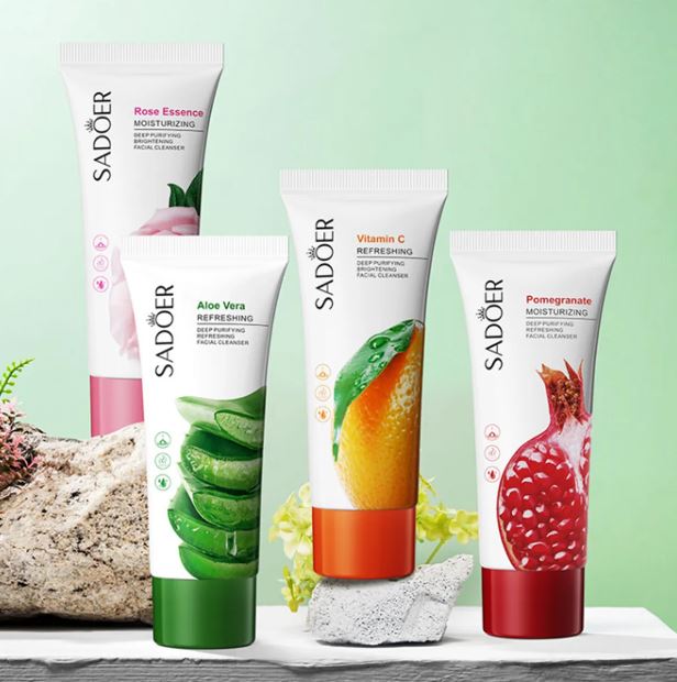 SADOER Moisturizing Facial Cleanser 100g for Deep Hydration and Refreshing Cleanse - MAT Beauty
