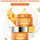 DISAAR Vitamin C Facial Skin Care Kit - Pack of 3 Anti-Wrinkle Aging Serums Cream & Face Mask - MAT Beauty