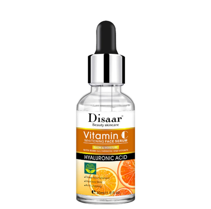 DISAAR Vitamin C Facial Skin Care Kit - Pack of 3 Anti-Wrinkle Aging Serums Cream & Face Mask - MAT Beauty