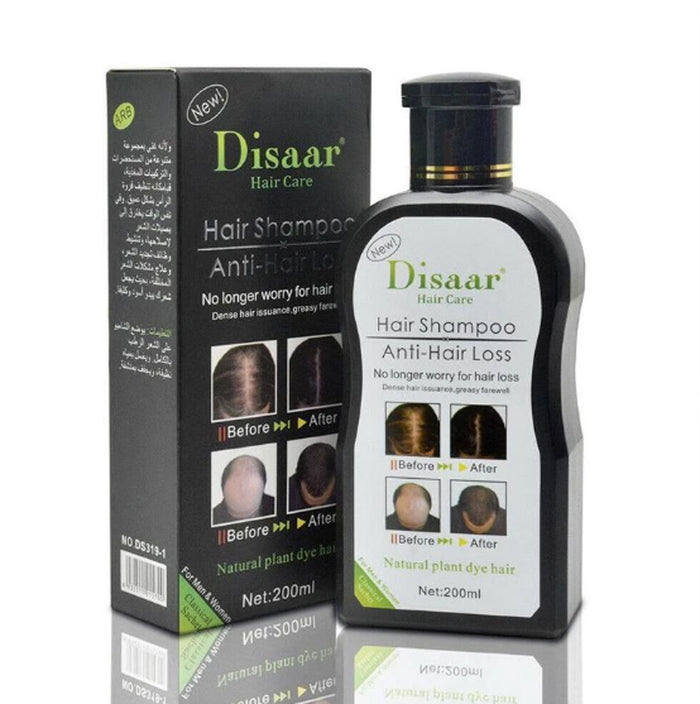 DISAAR Anti-Hair Loss Shampoo for Men & Women - 200ml Hair Growth Treatment - MAT Beauty