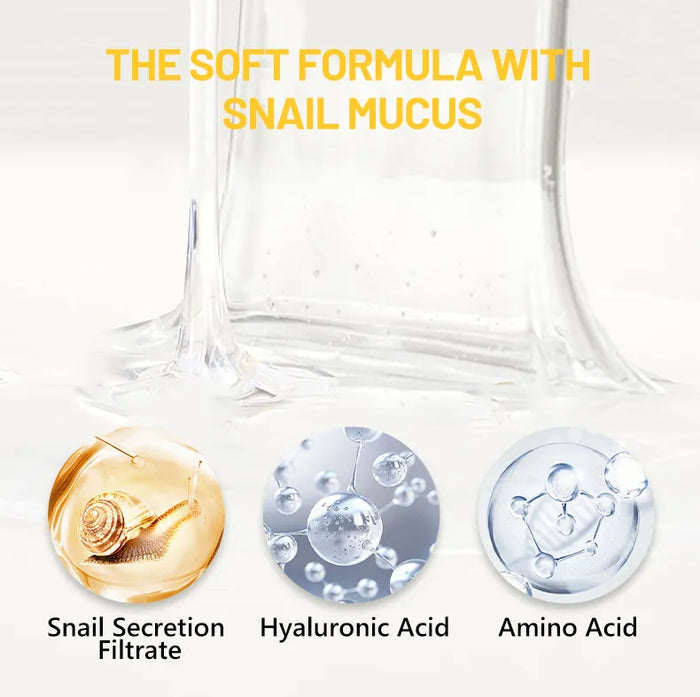 Disaar Snail Mucin Gel Cleanser - Nourishing Snail Secretion Filtrate Face Wash for Radiant Skin, 150ml - MAT Beauty