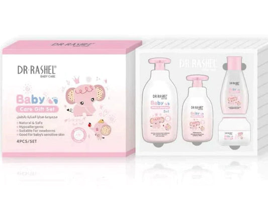 Dr Rashel Baby Care Set - 4-Piece Gift for Gentle Newborn Care - MAT Beauty