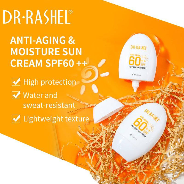 DR RASHEL Sunscreen Anti Aging - Water and Sweat-Resistant Moisture Sun Cream - MAT Beauty