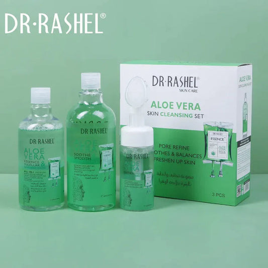 Dr. Rashel Aloe Vera Skin Care Set for Clean, Calm Skin, and Tightened Pores - MAT Beauty