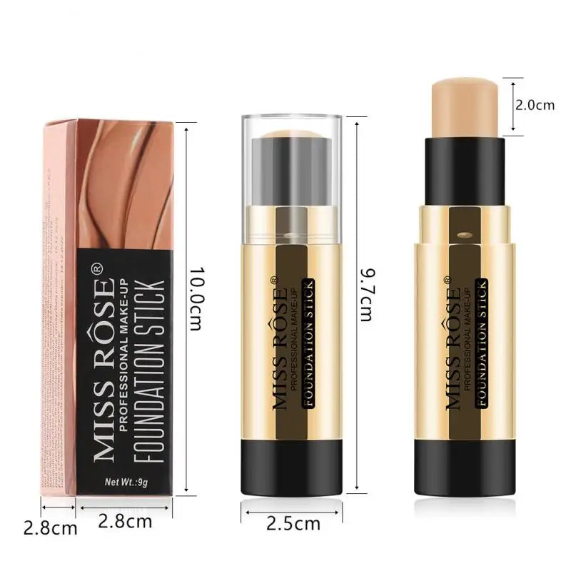 Miss Rose Foundation Stick for Flawless Skin Coverage - MAT Beauty