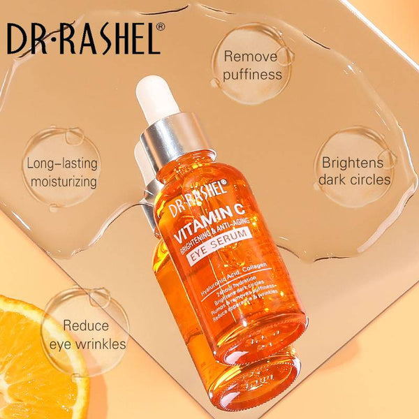 Dr Rashel Vitamin C Eye Serum for Brightening and Anti-Aging Benefits - MAT Beauty