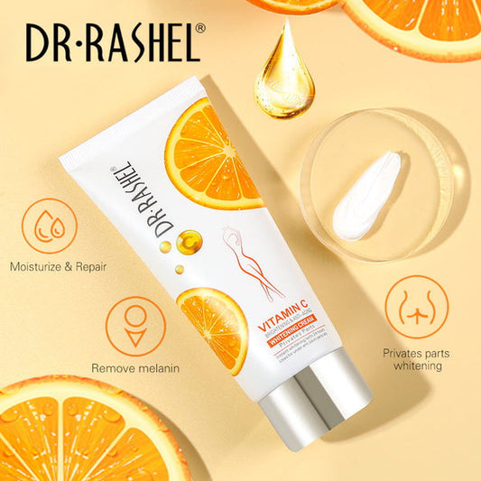 Dr Rashel Vitamin C Brightening Cream Private Parts - Anti-Aging & Whitening Cream for Women - 80ml - MAT Beauty