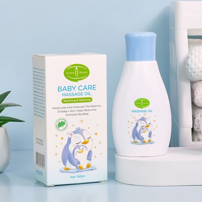 Aichun Beauty Vitamin E Baby Massage Oil for Soothing and Moisturizing Baby Skin Care - MAT Beauty