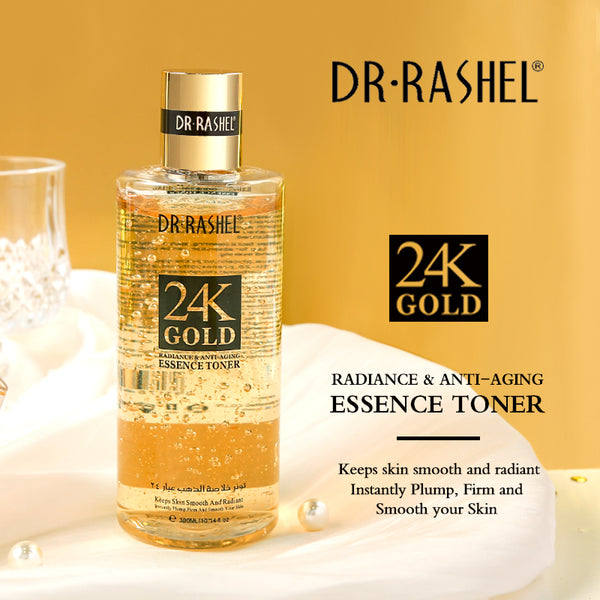 Dr Rashel 24K Gold Toner - Radiance & Anti-Aging Essence 300ml - MAT Beauty