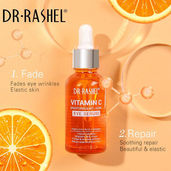 Dr Rashel Vitamin C Eye Serum for Brightening and Anti-Aging Benefits - MAT Beauty