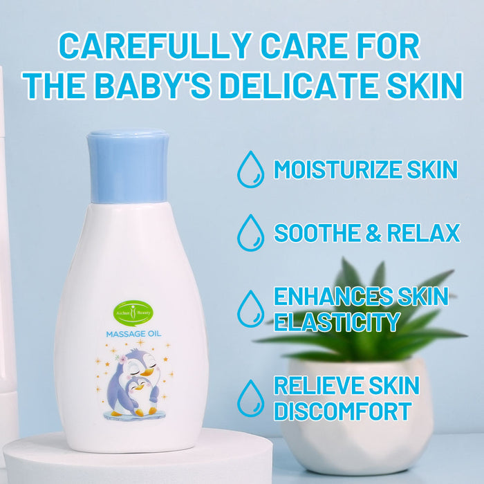 Aichun Beauty Vitamin E Baby Massage Oil for Soothing and Moisturizing Baby Skin Care - MAT Beauty