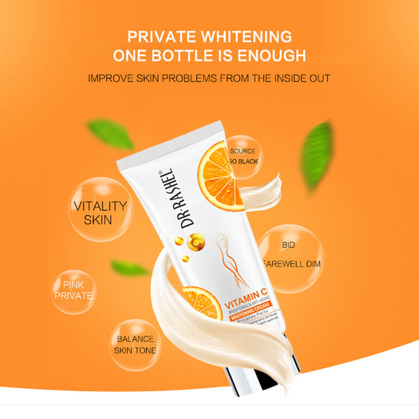 Dr Rashel Vitamin C Brightening Cream Private Parts - Anti-Aging & Whitening Cream for Women - 80ml - MAT Beauty