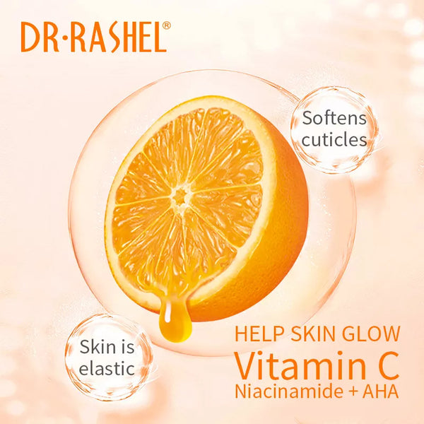Dr Rashel Vitamin C Scrub for Exfoliating & Brightening Face and Body - MAT Beauty