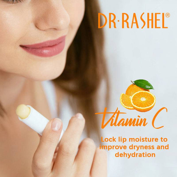 DR RASHEL Vitamin C Lip Balm - Brightening and Moisturizing Lip Care Series - MAT Beauty