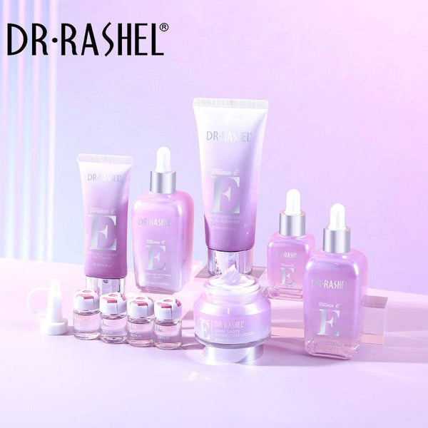 DR RASHEL Vitamin E Skincare Set for Fading Dark Spots and Hydrating Skin - Pack of 10 - MAT Beauty