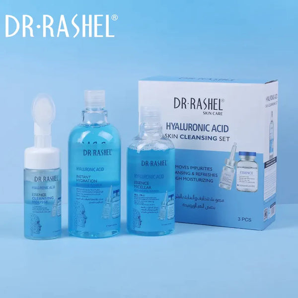 Dr Rashel Hyaluronic Acid Skin Care Set for Intense Hydration and Plump Skin - MAT Beauty