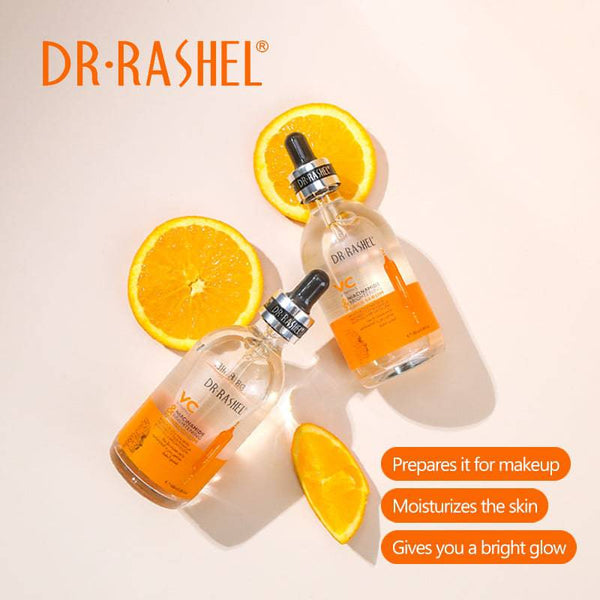 Dr Rashel Vitamin C Primer Serum with Niacinamide - Brightening Formula 100ml - MAT Beauty