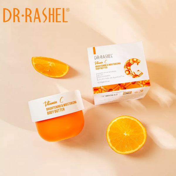 Dr Rashel Vitamin C Body Butter for Brightening and Moisturizing Skin - MAT Beauty