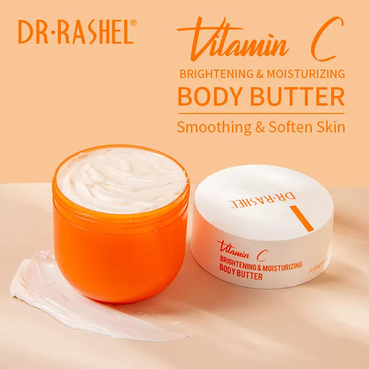 Dr Rashel Vitamin C Body Butter for Brightening and Moisturizing Skin - MAT Beauty